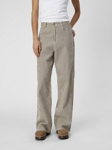 OBJECT Wide leg Jeans in Grey: front