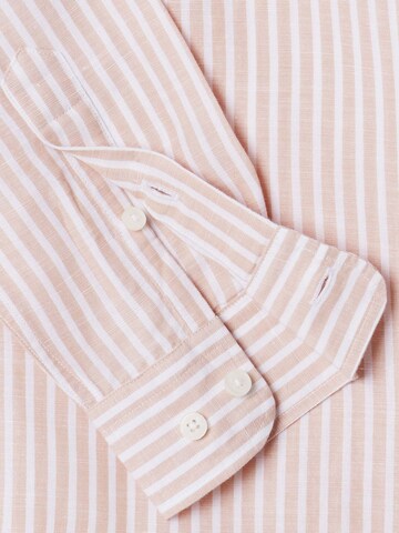 Hackett London Regular Fit Hemd 'Ess' in Orange