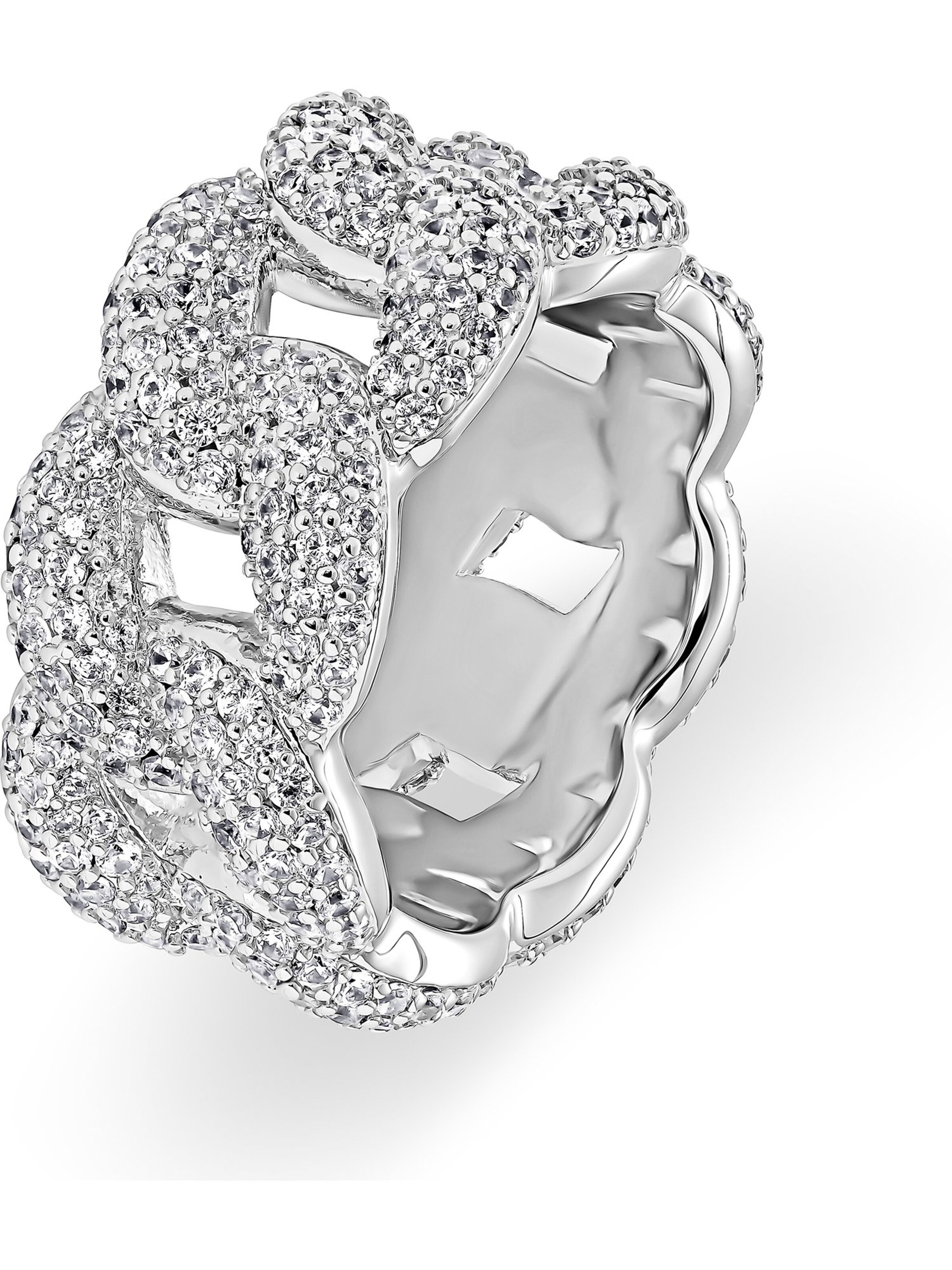 FAVS Ring in Silber: Vorderseite