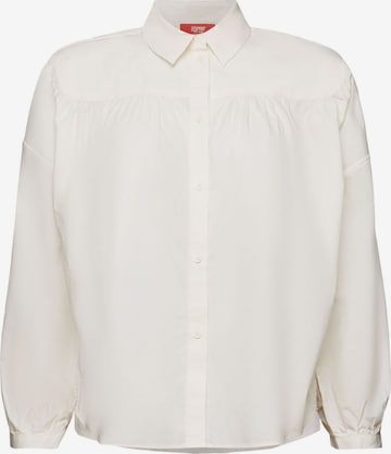 ESPRIT Blouse in Wit: voorkant