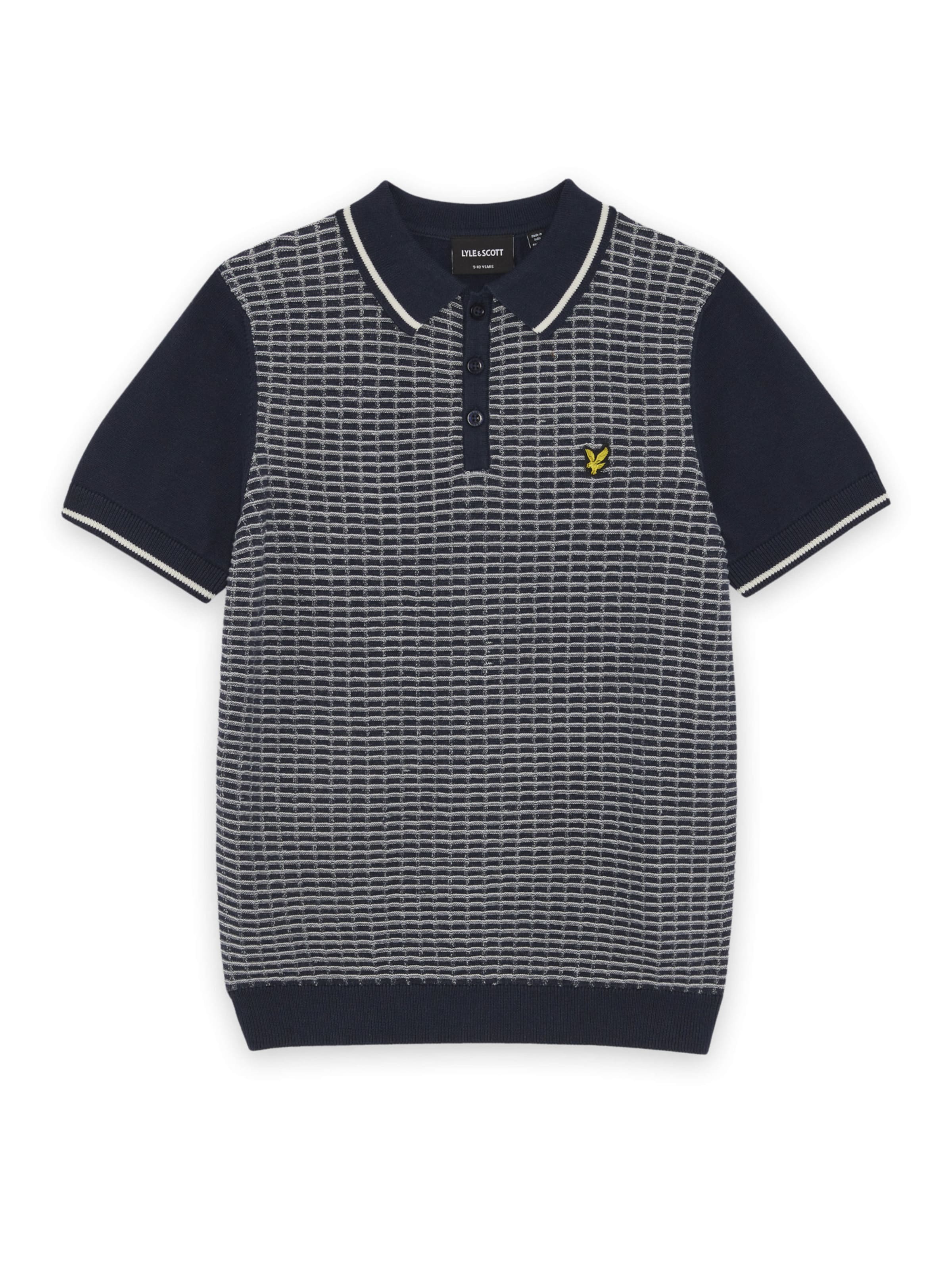 Lyle & Scott Trui in Blauw: voorkant