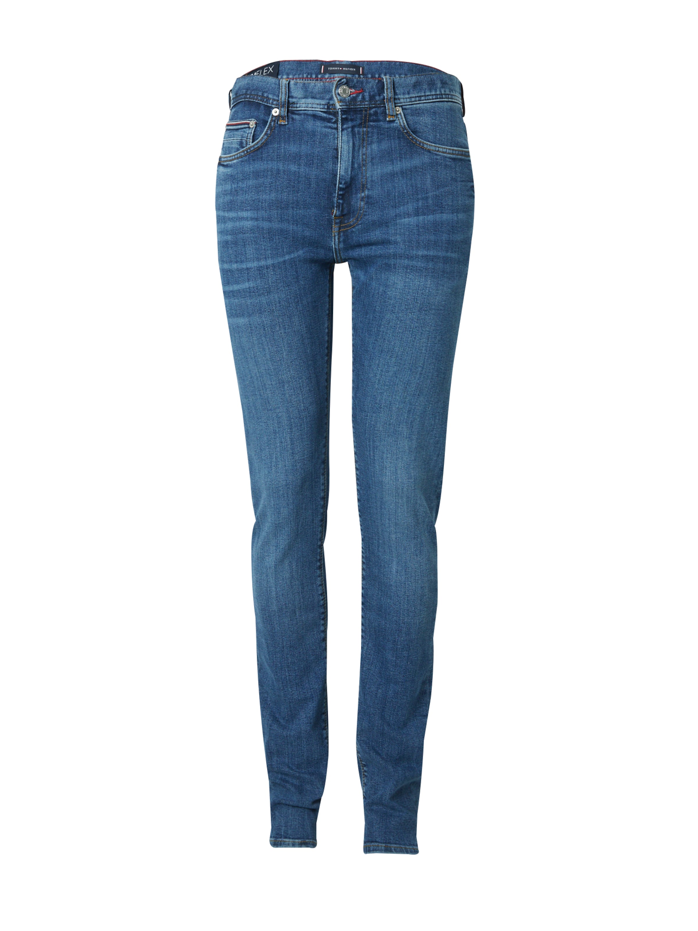 TOMMY HILFIGER Слим Джинсы в Синий: спереди