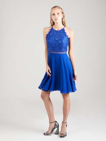 VM Vera Mont Cocktail Dress in Blue: front