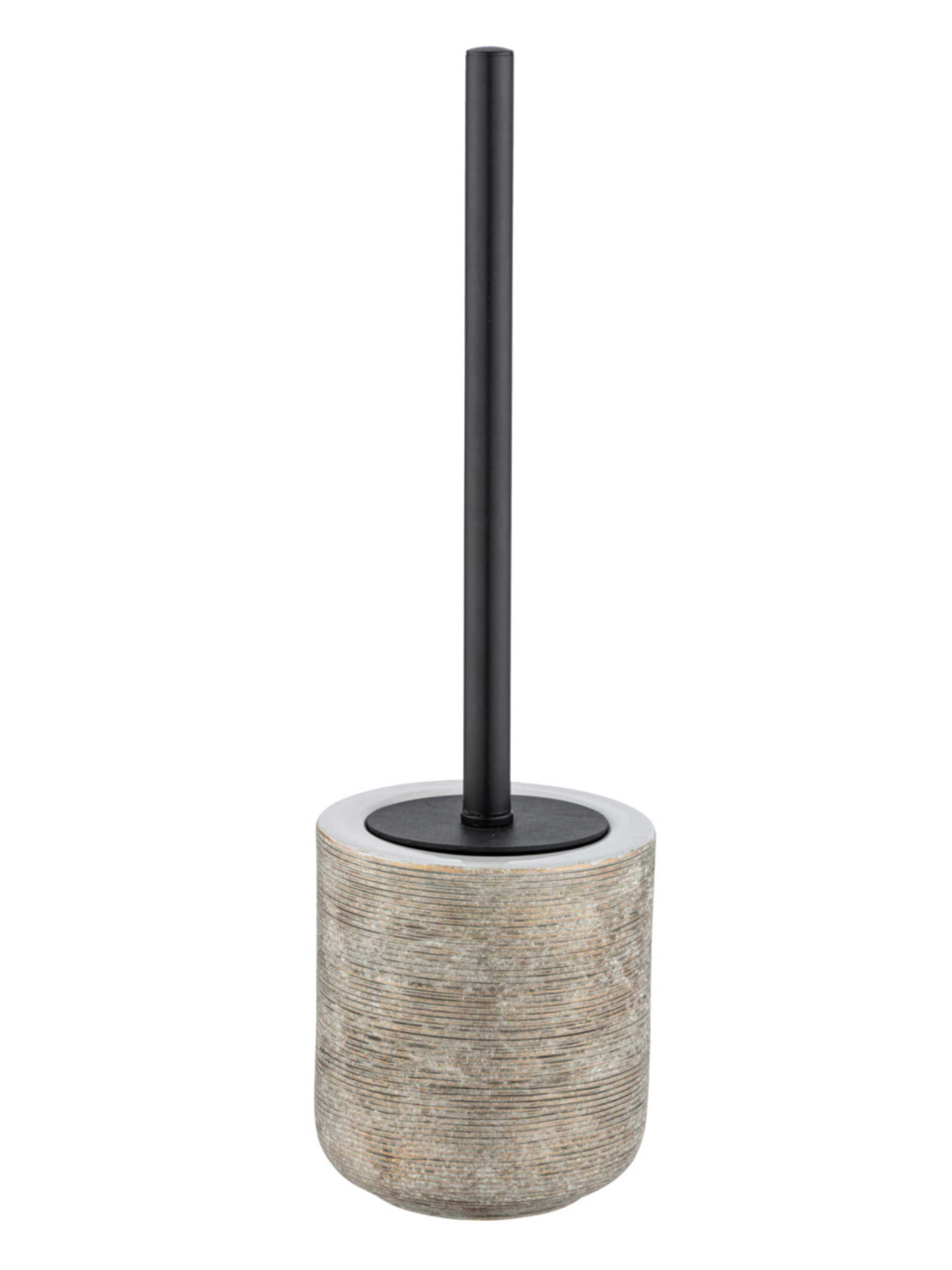 Wenko WC-Garnitur 'Fedio' in Grau: Vorderseite