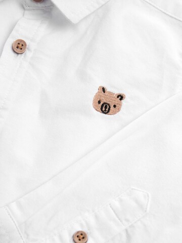 Next Regular fit Button Up Shirt in White