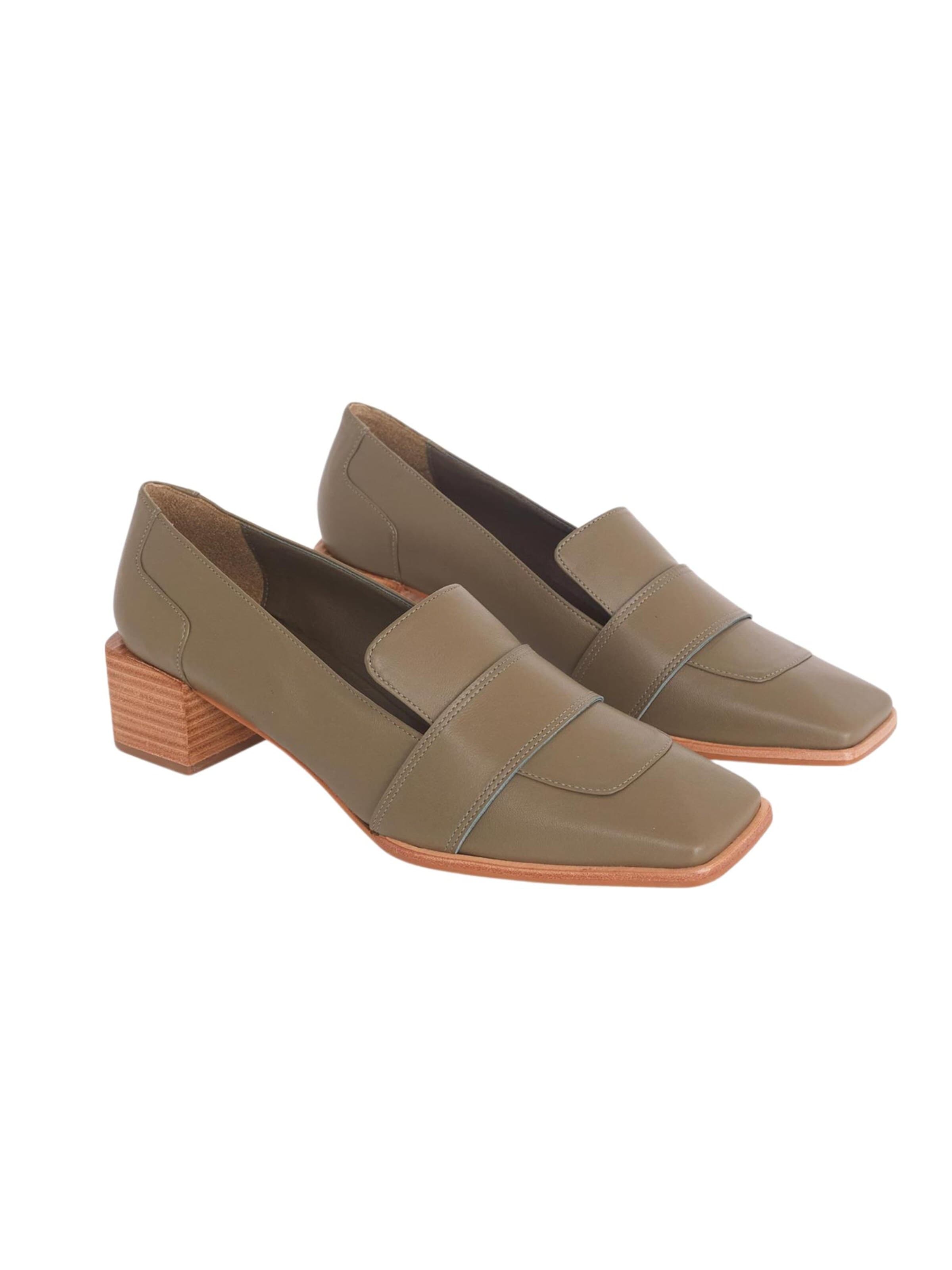Mangara Atelier Pumps in Groen