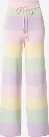 Olivia Rubin Zvonové kalhoty Kalhoty 'ISOBEL' – mix barev: přední strana