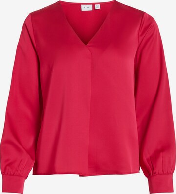 VILA Blouse in Roze: voorkant