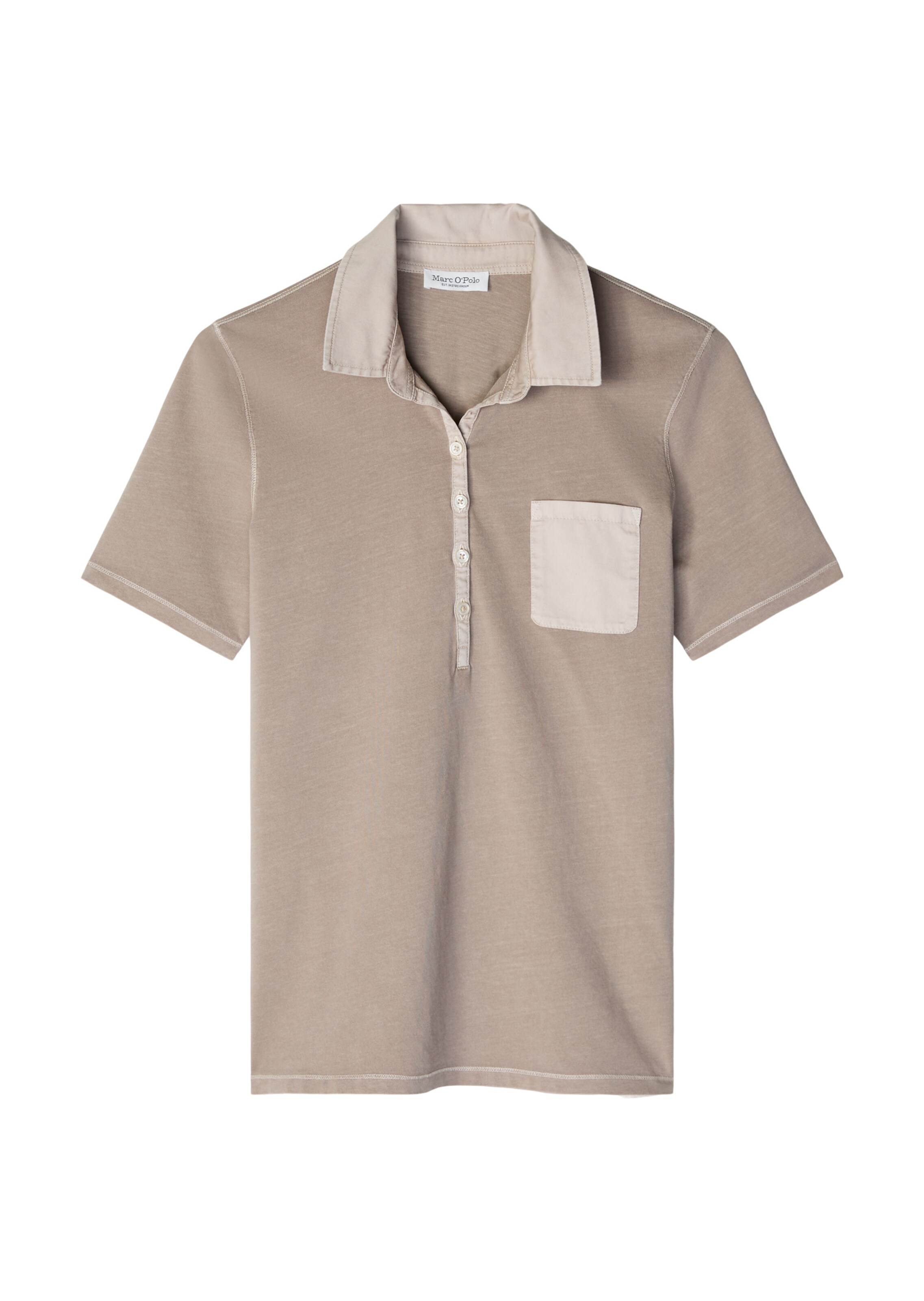Marc O'Polo Shirt in Brown: front