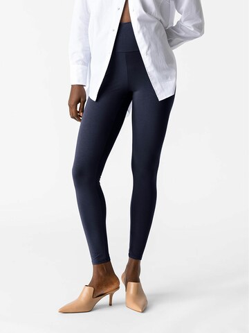 Les Lunes Skinny Leggings 'Luna' i blå: forside