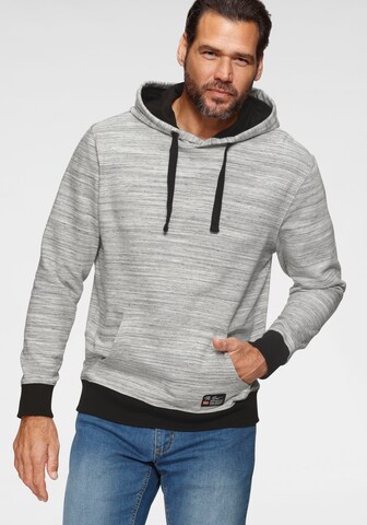 Man's World Sweatshirt in Grey: front