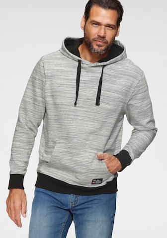 Man's World Sweatshirt in Grey: front