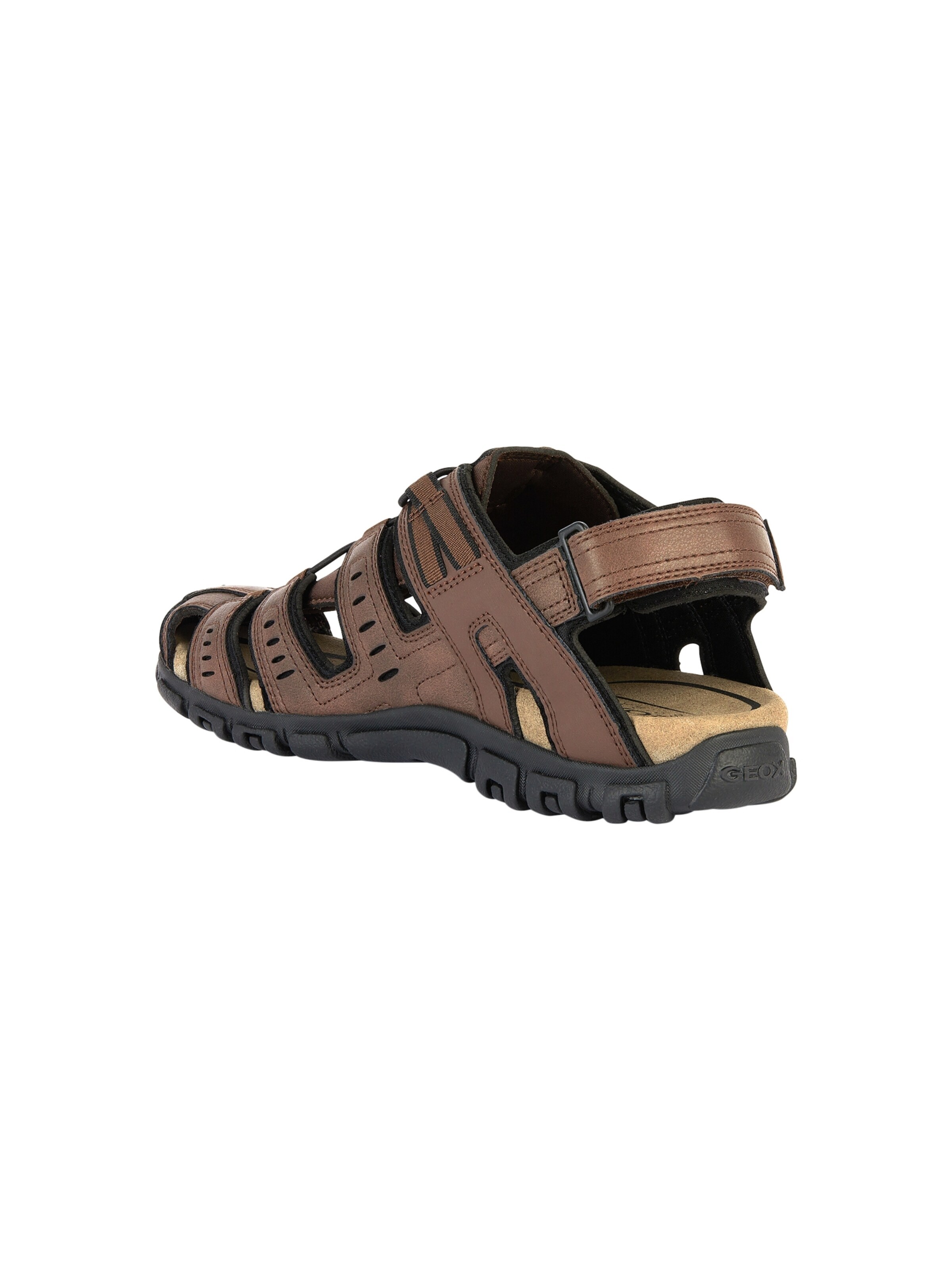 GEOX Sandale 'Strada-Ledersandalen'‌ in Braun