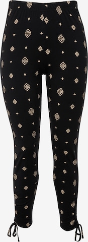 Leggings Ulla Popken en noir : devant