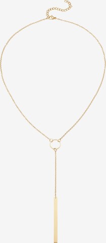 LOV AND LAV Necklace 'Lou' in Gold: front