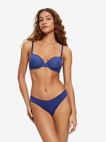 ESPRIT T-shirt Bra in Blue: front