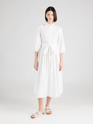 Robe-chemise 'FAENZA' Weekend Max Mara en blanc : devant