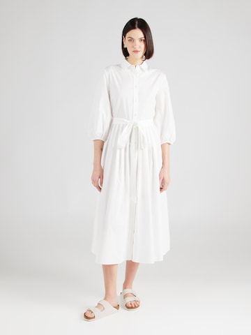 Weekend Max Mara Платье-рубашка 'FAENZA' в Белый: спереди