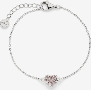 s.Oliver Jewelry in Silver: front