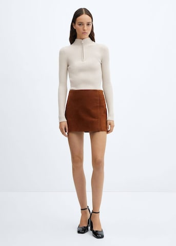 MANGO Sweater 'Juanluis' in Beige