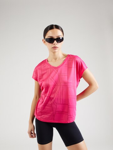 ONLY PLAY Functioneel shirt 'FINA' in Roze: voorkant