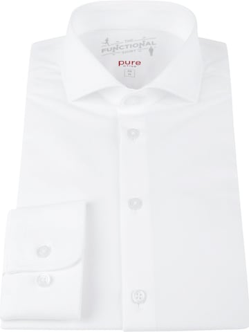 PURE Slim fit Overhemd in Wit