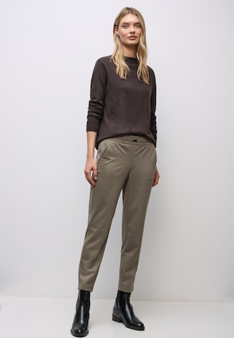 STREET ONE Tapered Hose in Braun