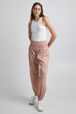PULZ Jeans - Tapered Pantalón 'JILL' en rosa