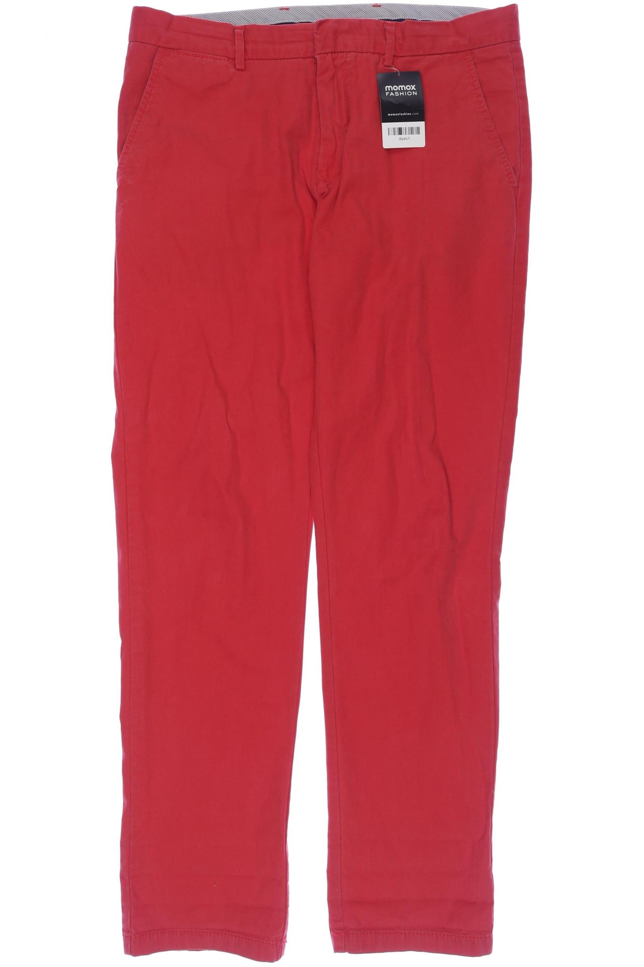 TOMMY HILFIGER Stoffhose in 34 in rot, Produktansicht