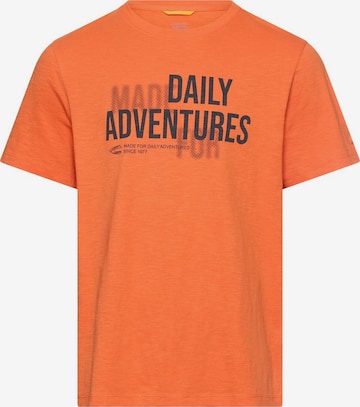 CAMEL ACTIVE T-Shirt in Orange: Vorderseite