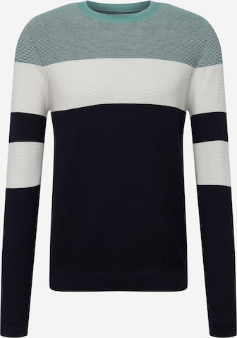 TOM TAILOR Sweater in Blue: front