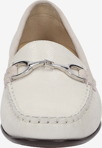 SIOUX Classic Flats in White