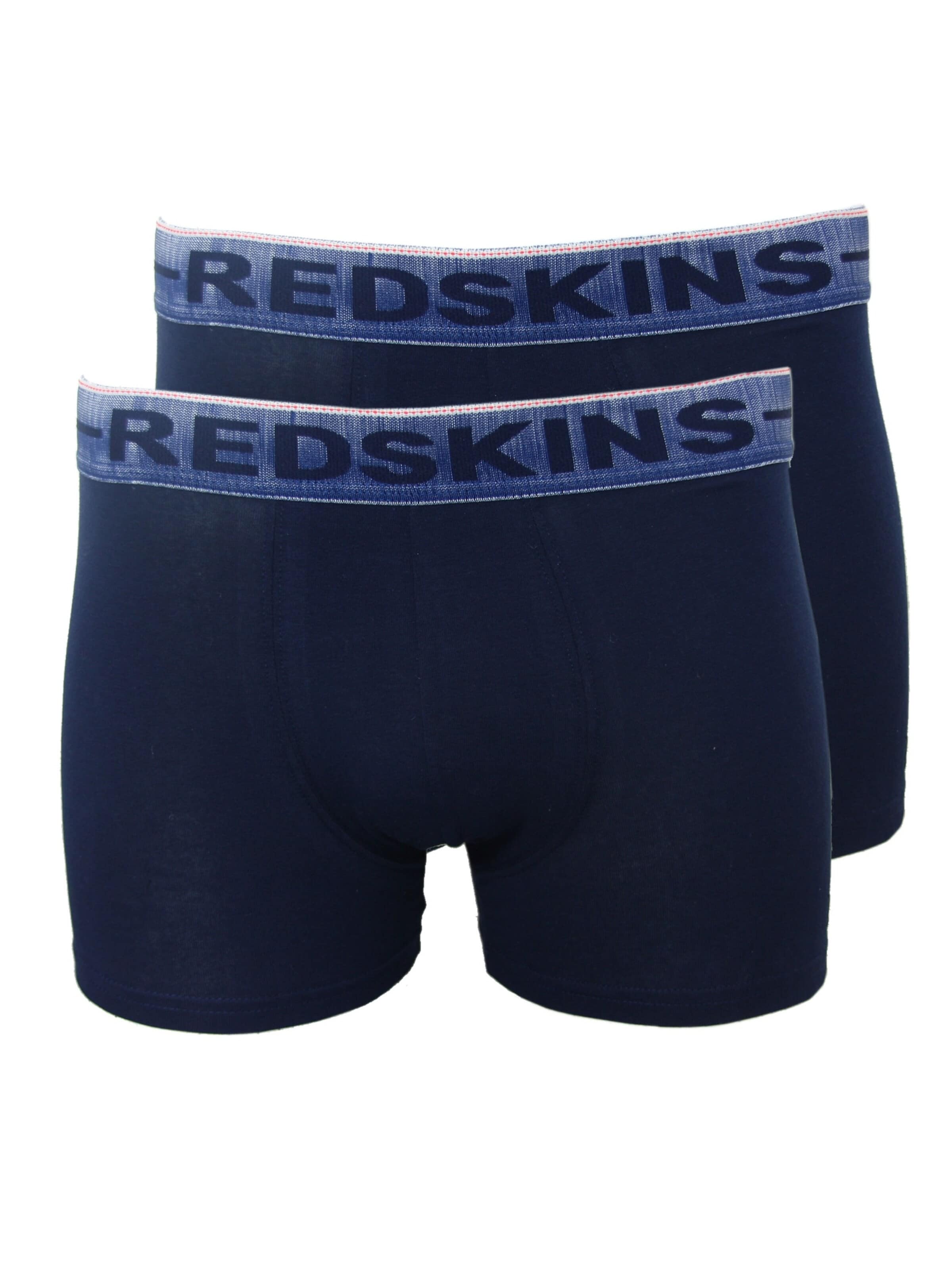 REDSKINS Bokserki w kolorze niebieski: przód