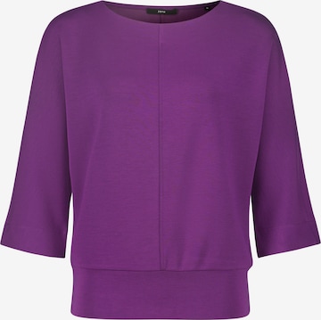 zero Sweatshirt 'Scuba' in Purple: front