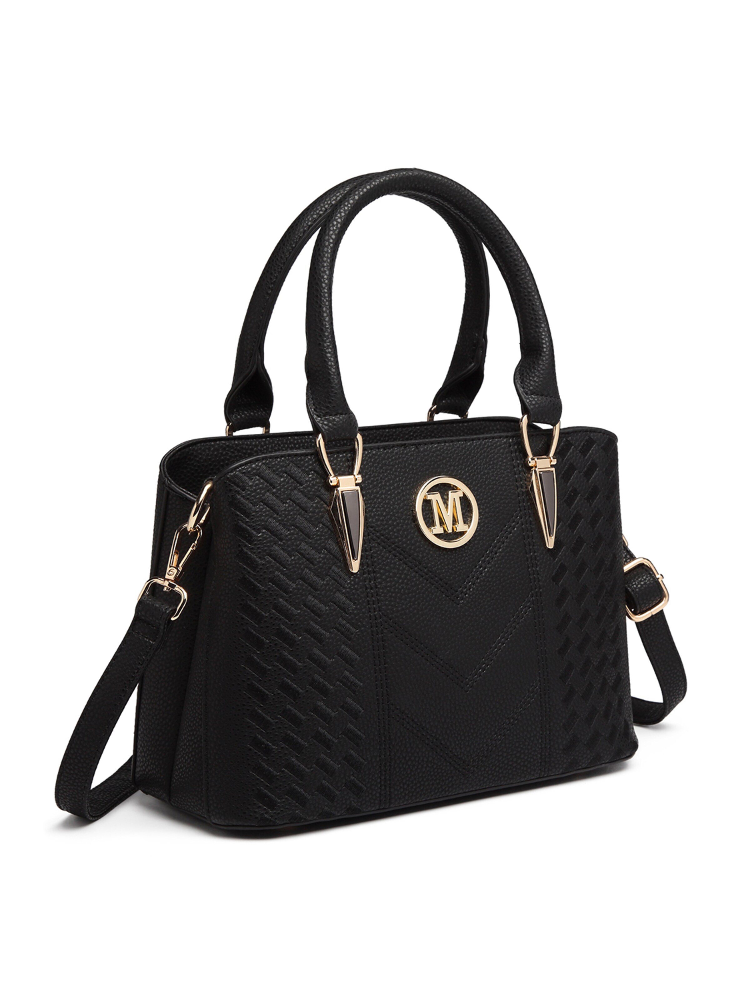 Miss Lulu Shoulder Bag in Black