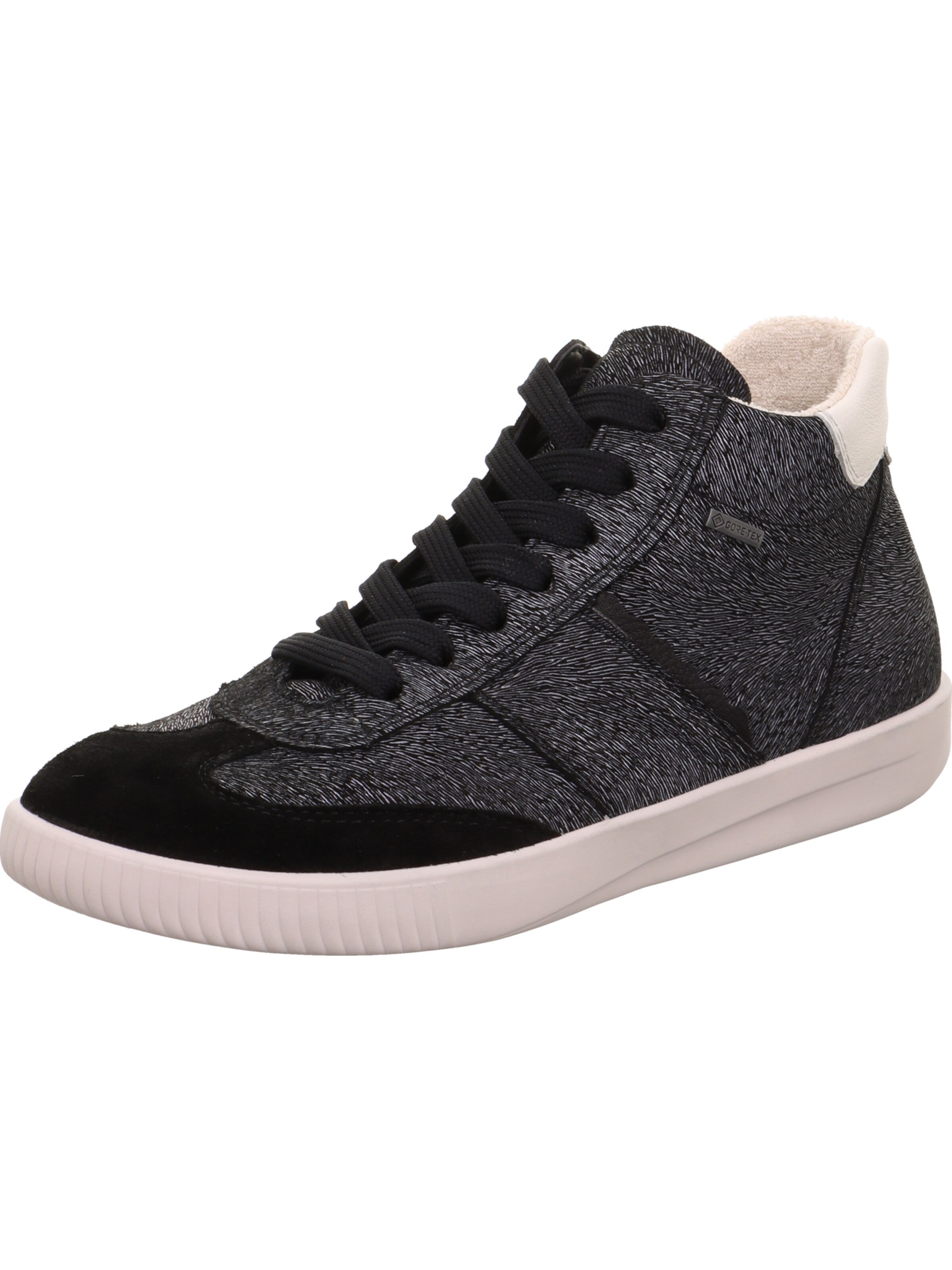 Legero High-Top Sneakers 'SILENCE' in Black: front