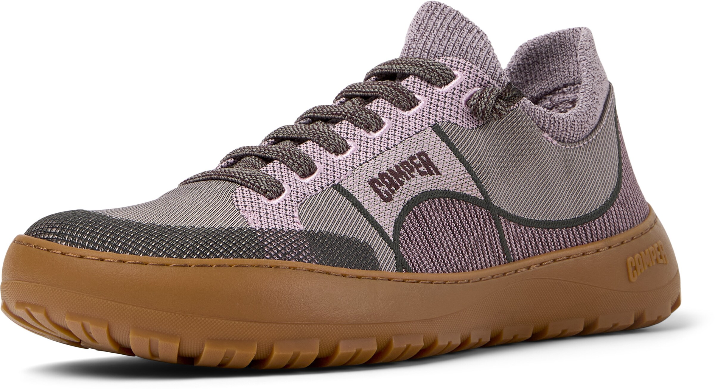 CAMPER Sneakers laag 'Peu Serra' in Grijs: voorkant