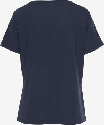 LASCANA Shirt in Blauw