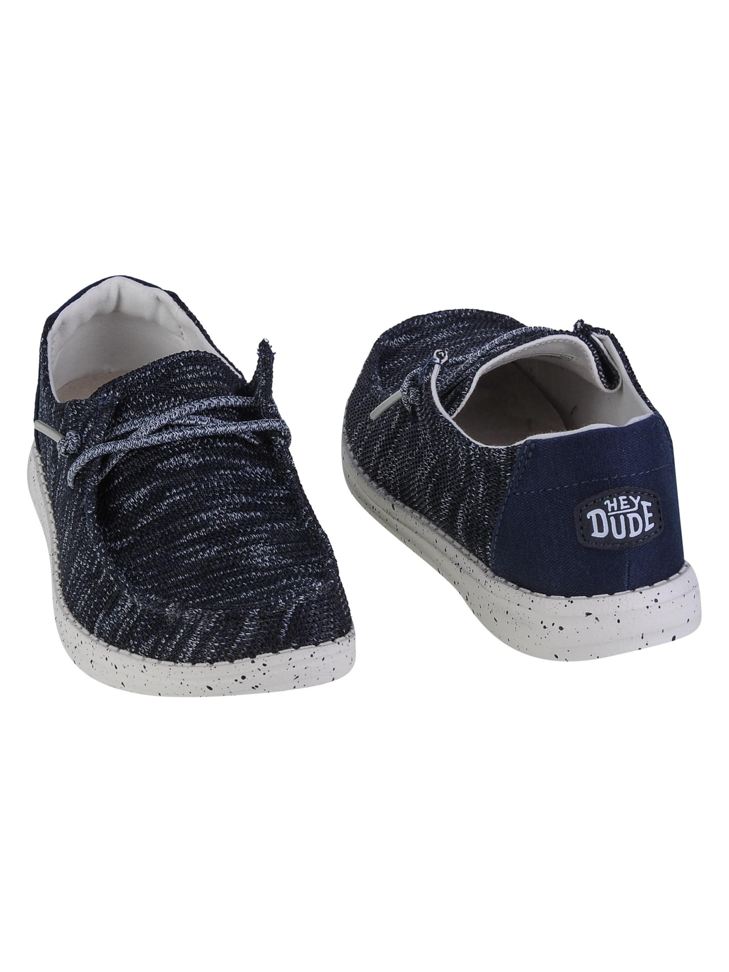HEY DUDE Veterschoen 'Wendy Sox' in Blauw