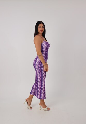 Robe d’été Elara en violet