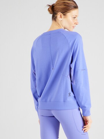 On Sweatshirt 'Movement' in Blau