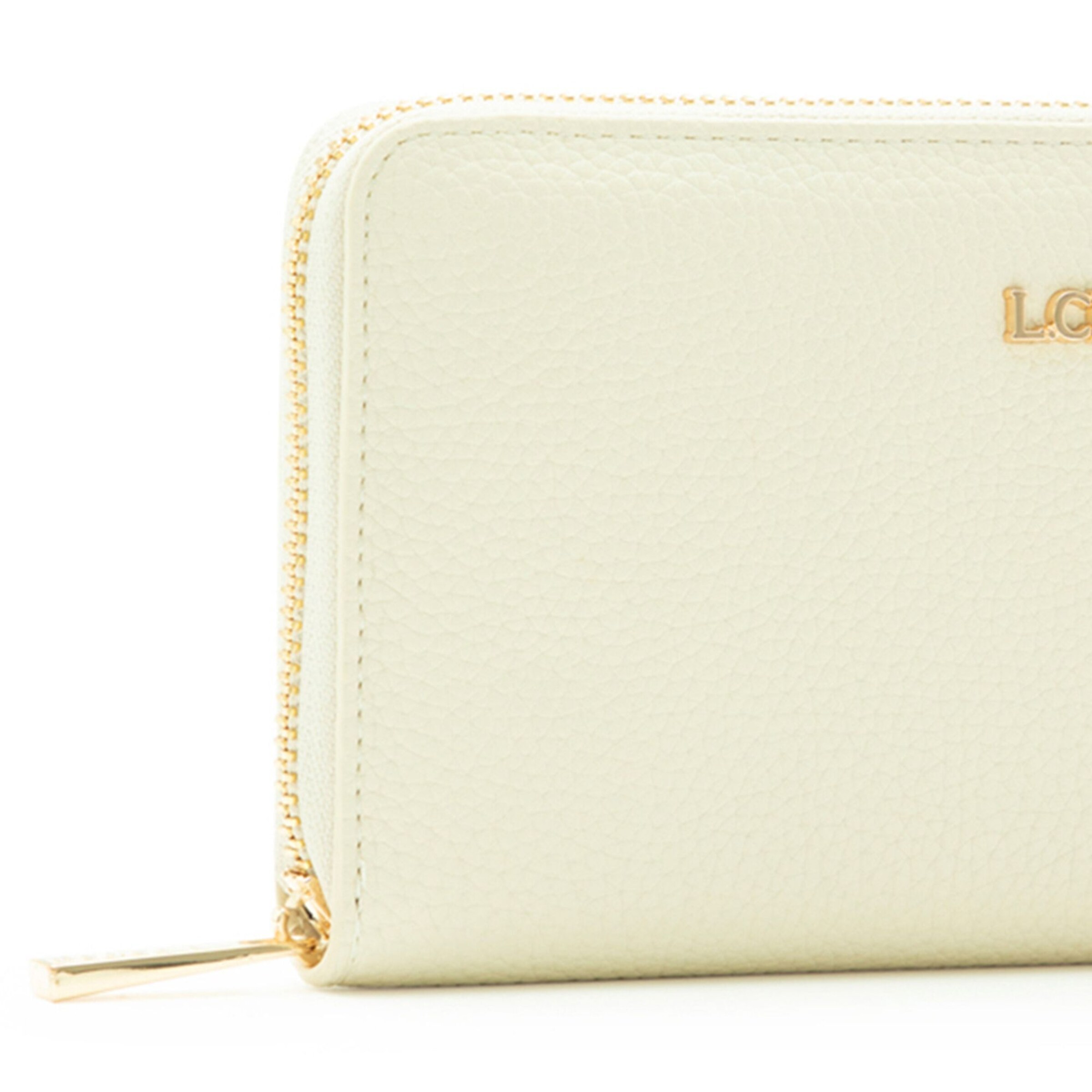 L.CREDI Wallet 'Perla' in Beige