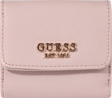 Portofel 'Laurel' de la GUESS pe roz: față