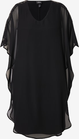Robe Ulla Popken en noir : devant