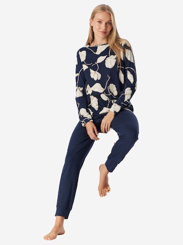 Pyjama ' Comfort Nightwear ' SCHIESSER en bleu