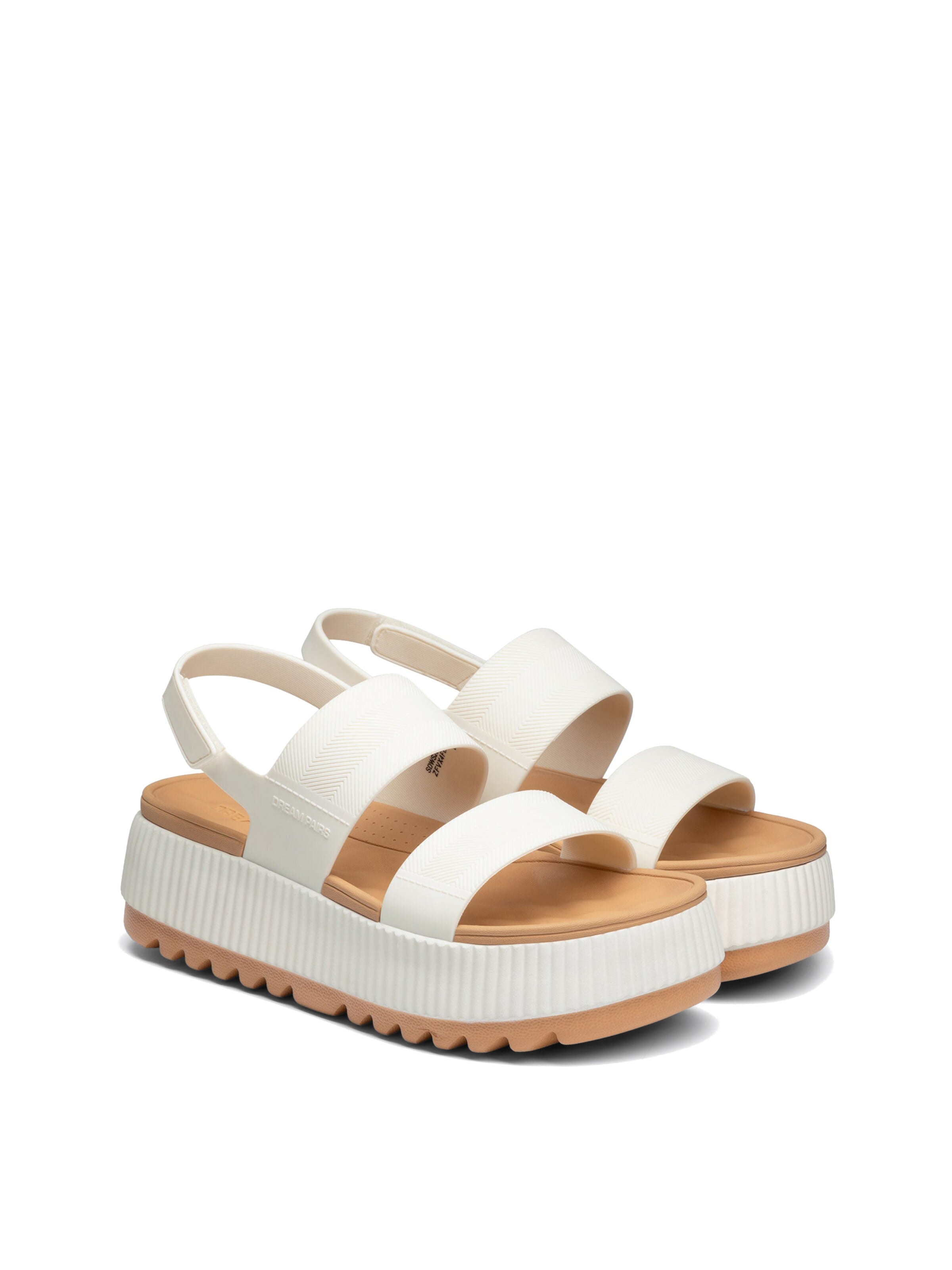 Dream Pairs Sandal i vit