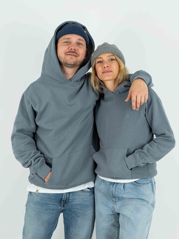 NOORLYS Sweatshirt 'MIKA'‌ in Blau: Vorderseite