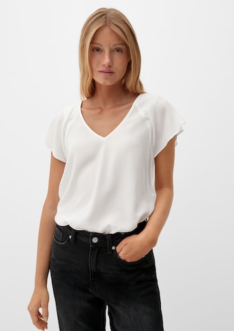 QS Bluse i beige: forside