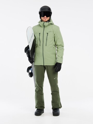 PROTEST Athletic Jacket 'PRTTIMOTHY' in Green: front