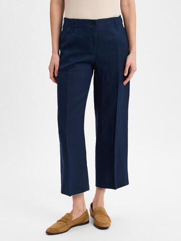 BRAX Pleat-front trousers ' Maine ' in Blue: front